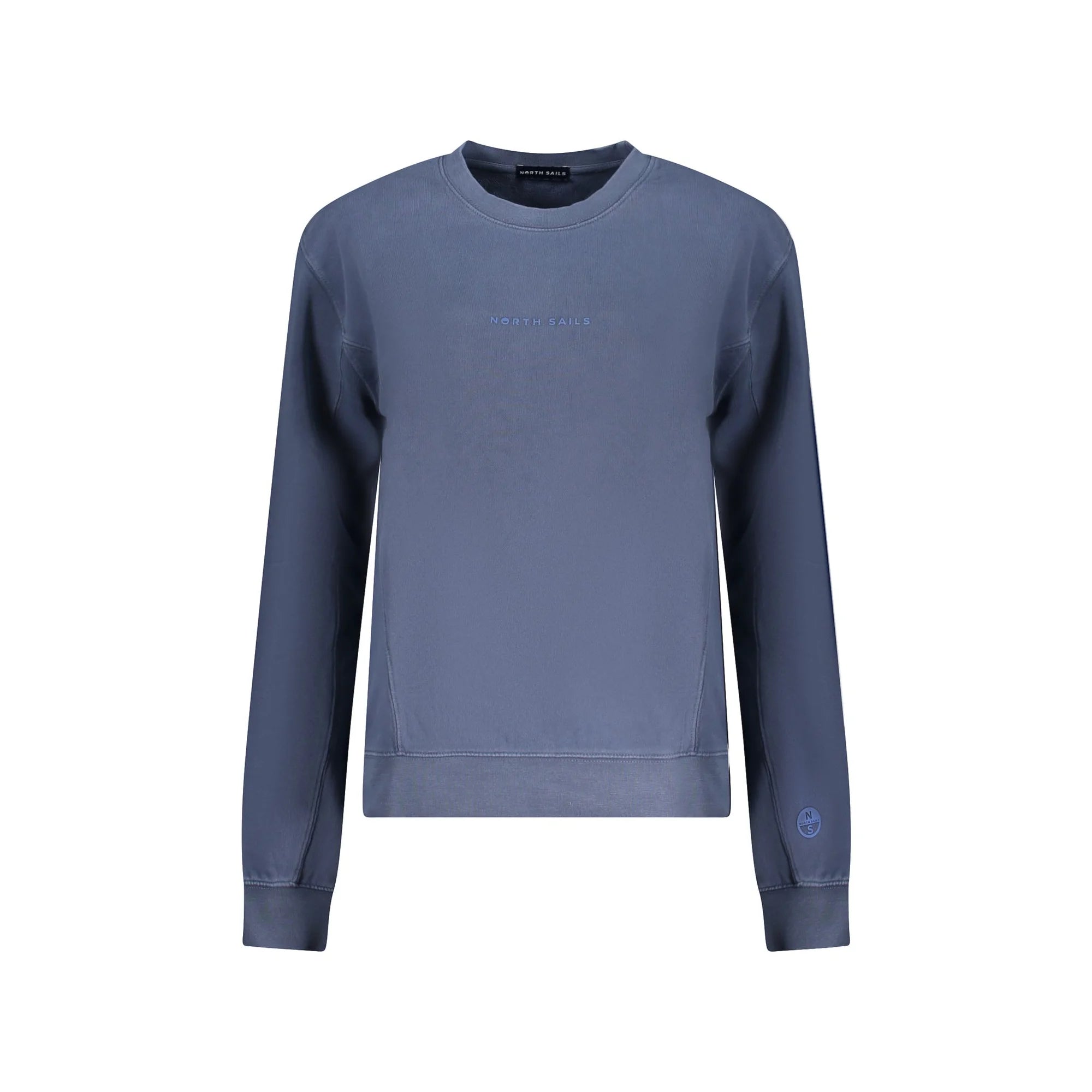 North Sails Felpa Maniche Lunghe Donna Blu Stampa in Rilievo Felpe - foto prodotto