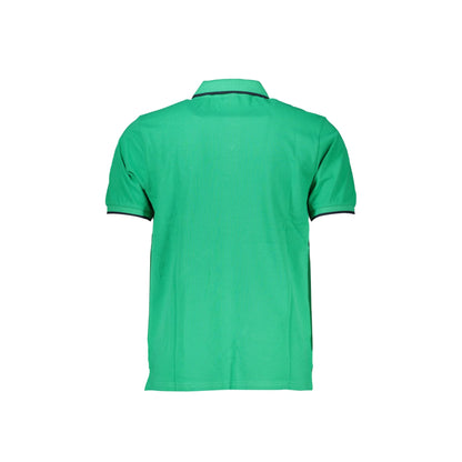 North Sails Polo Maniche Corte Uomo Verde Logo - vista 2