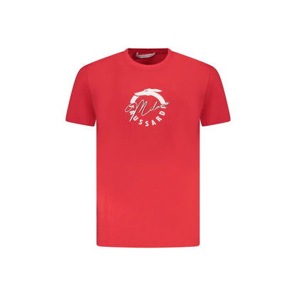 Trussardi T-Shirt Maniche Corte Uomo Rossa Stampa Logo Rosso - foto prodotto