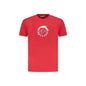 Trussardi T-Shirt Maniche Corte Uomo Rossa Stampa Logo Rosso - foto prodotto