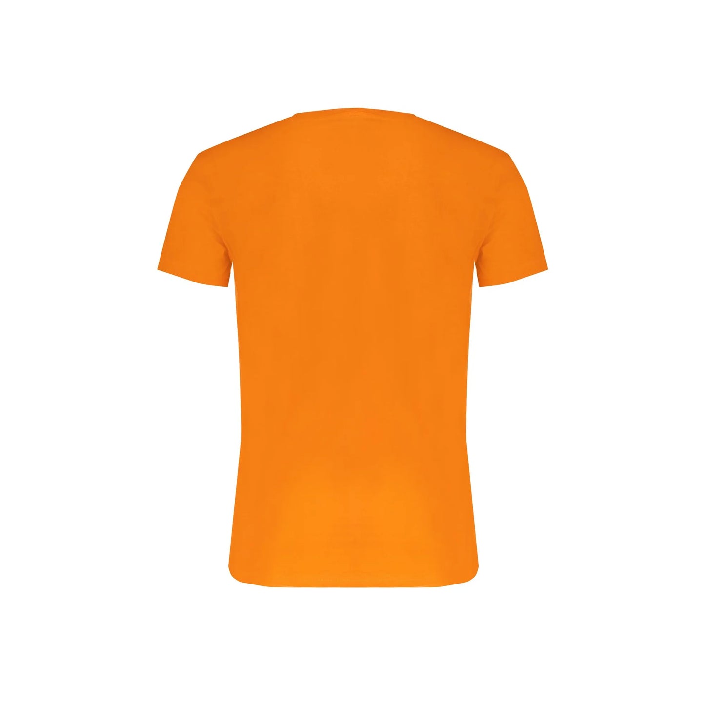 Trussardi T-Shirt Maniche Corte Uomo Arancione Stampa Logo - vista 2