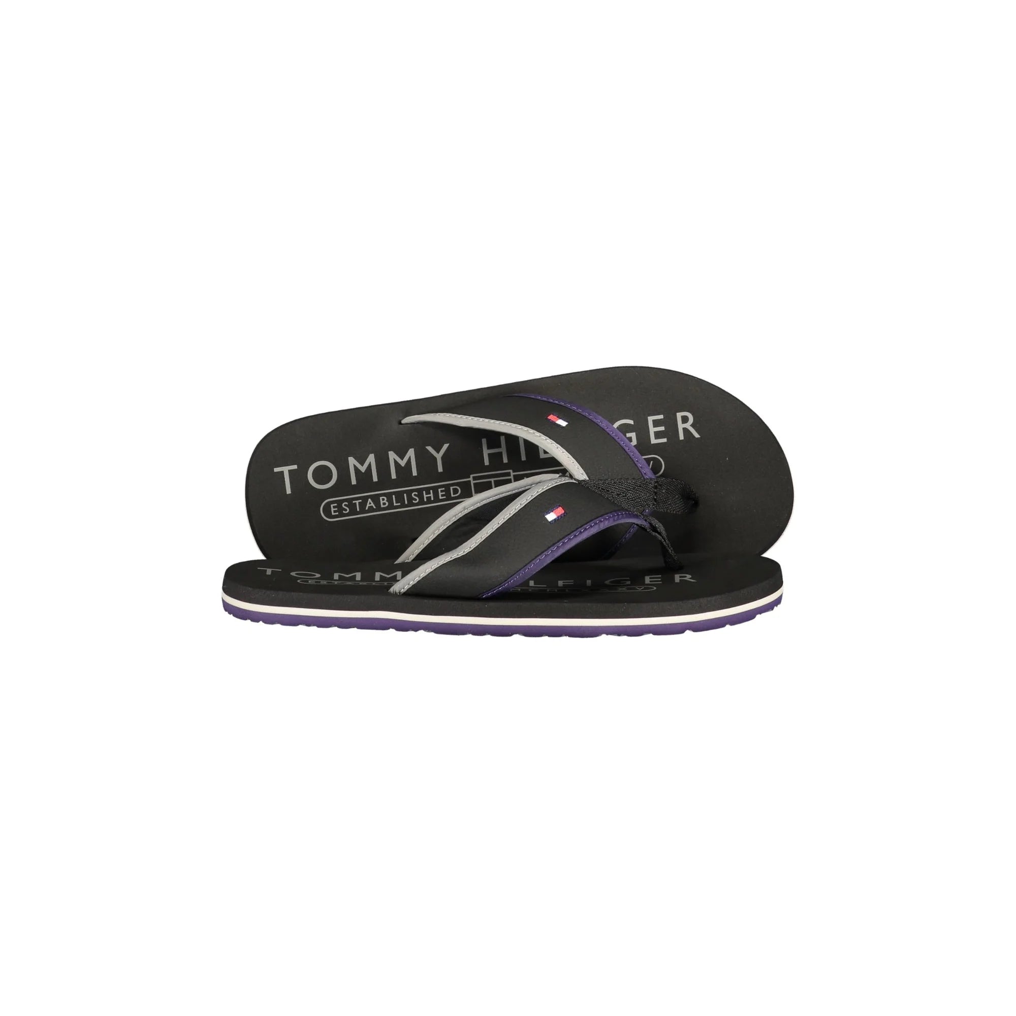 TOMMY HILFIGER CALZATURA CIABATTA UOMO NERO