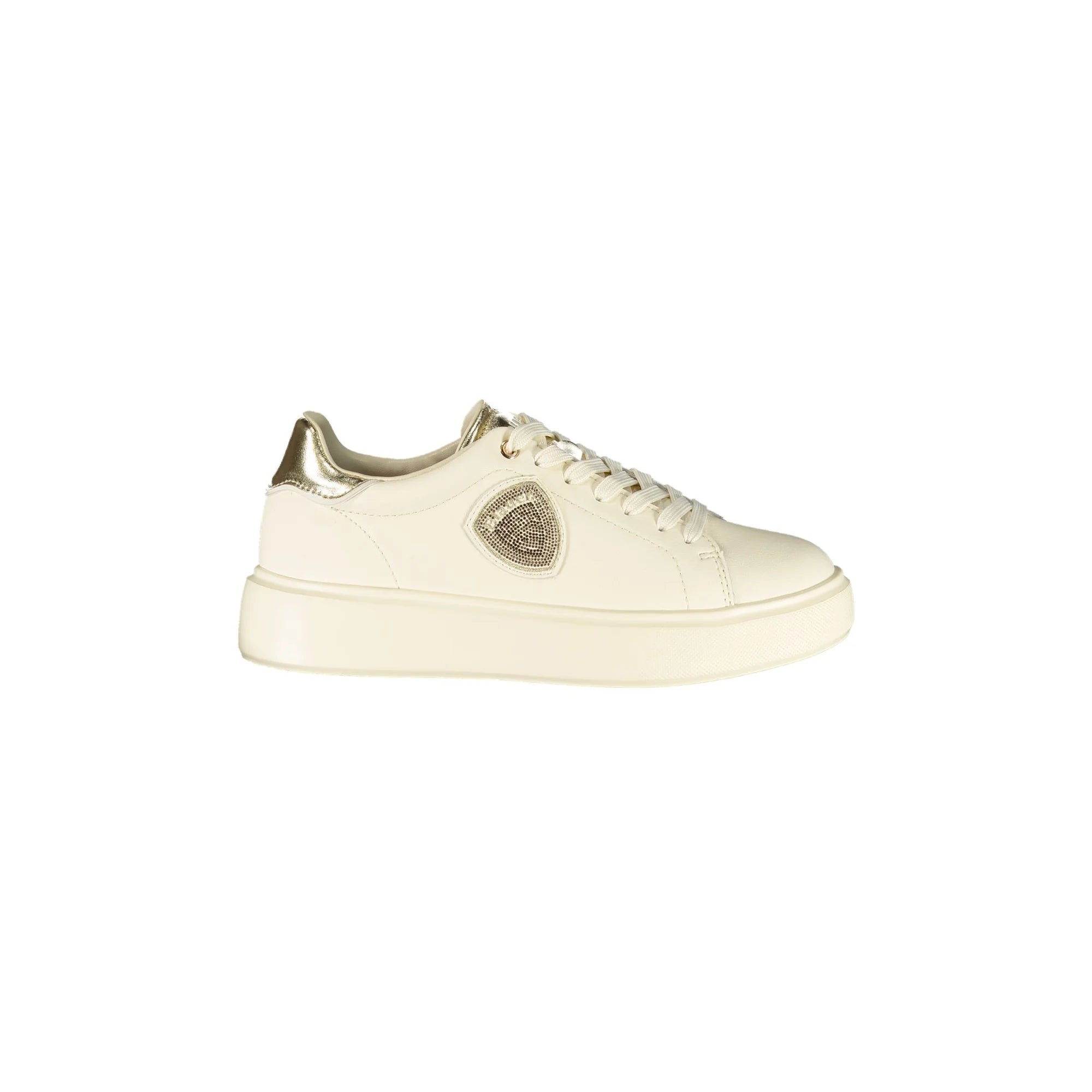 Blauer Sneakers donna Beige