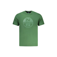 North Sails T-Shirt Maniche Corte Uomo Verde Stampa