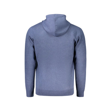 Norway 1963 Cardigan Uomo Blu con Cappuccio e Zip Maglie - vista 2