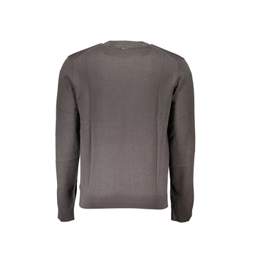 Napapijri Maglia Uomo Grigia Ricamo Maglie grigio - vista 2