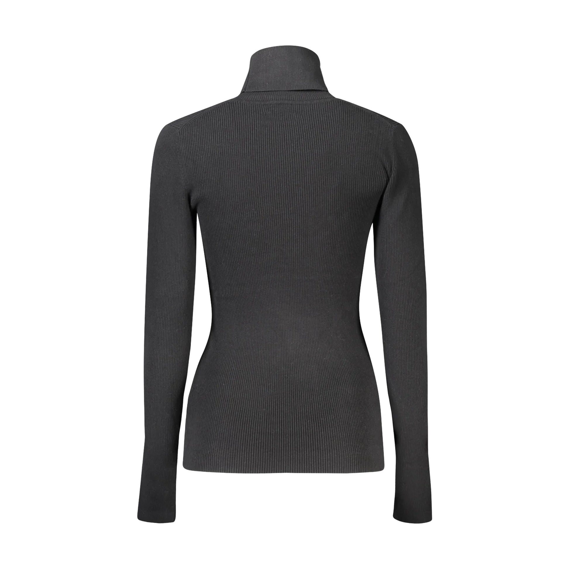 Calvin Klein Maglione Donna Nera Applicazione Logo Maglie nero - vista 2