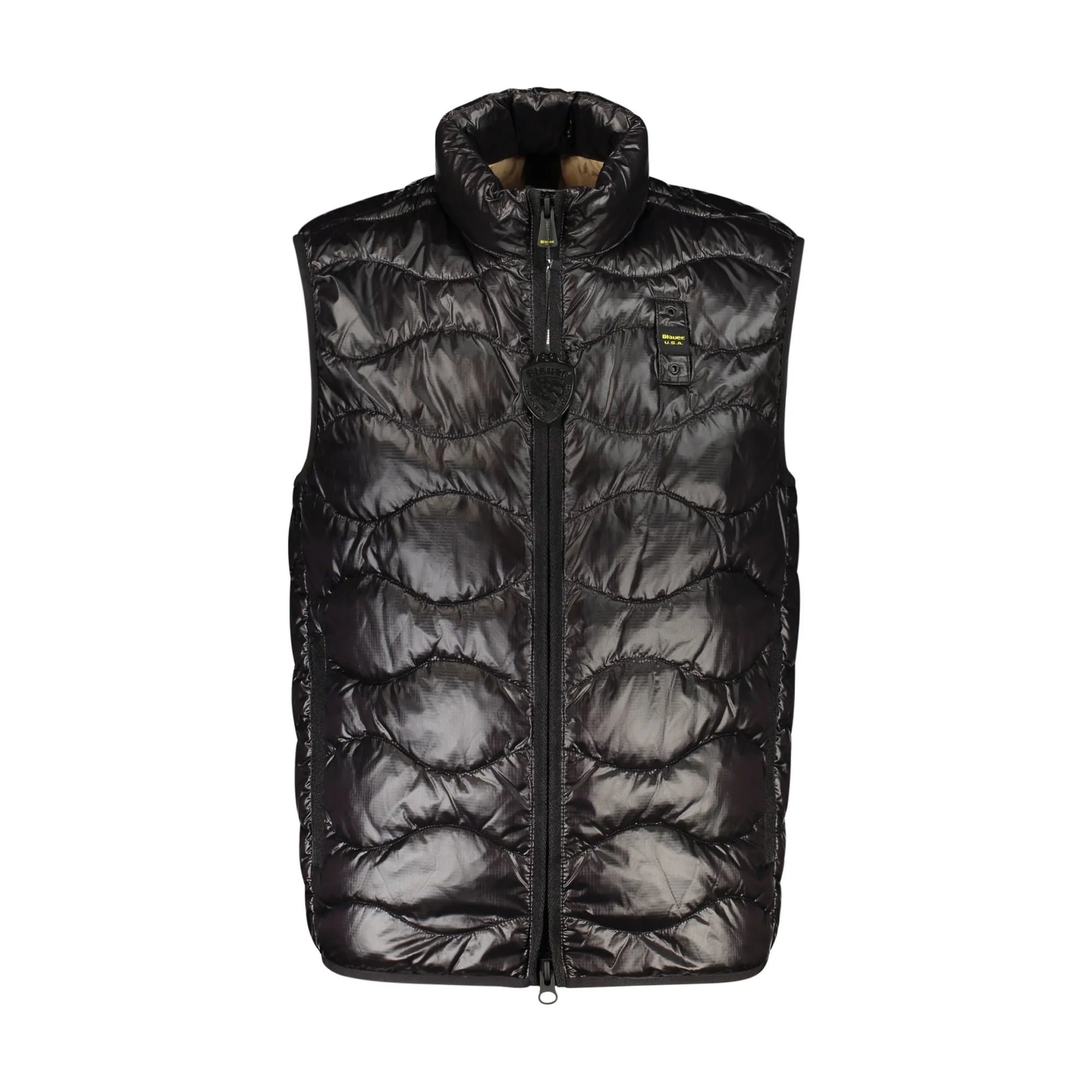 BLAUER APPAREL SMANICATO UOMO NERO