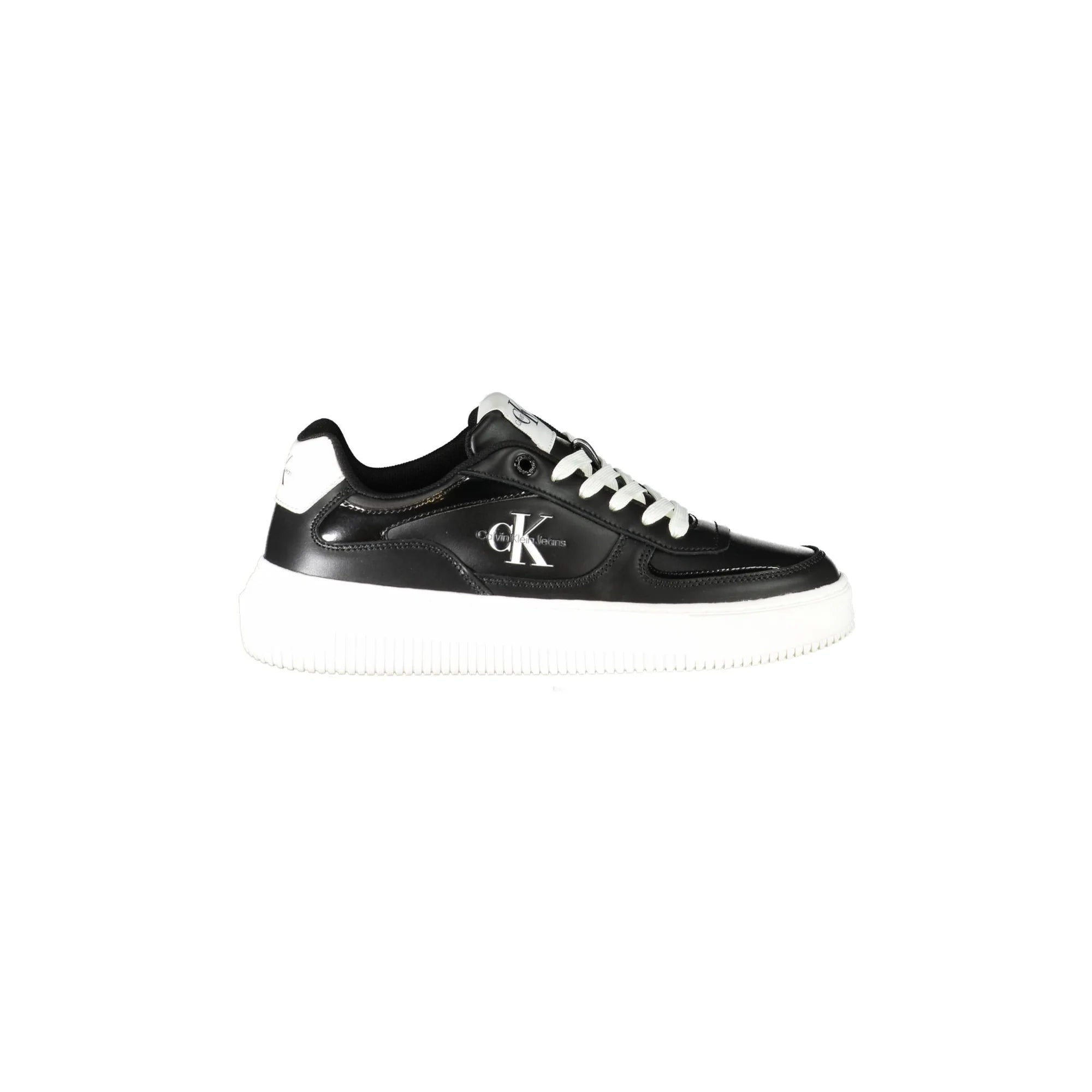 CALVIN KLEIN Sneakers Donna Nere con Dettagli a Contrasto Nero - foto prodotto