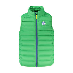 North Sails Chaqueta Niño Verde Cremallera Logo