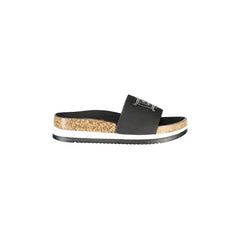 Laura Biagiotti Ciabatte Ciabatte Donna Nera Strass Logo