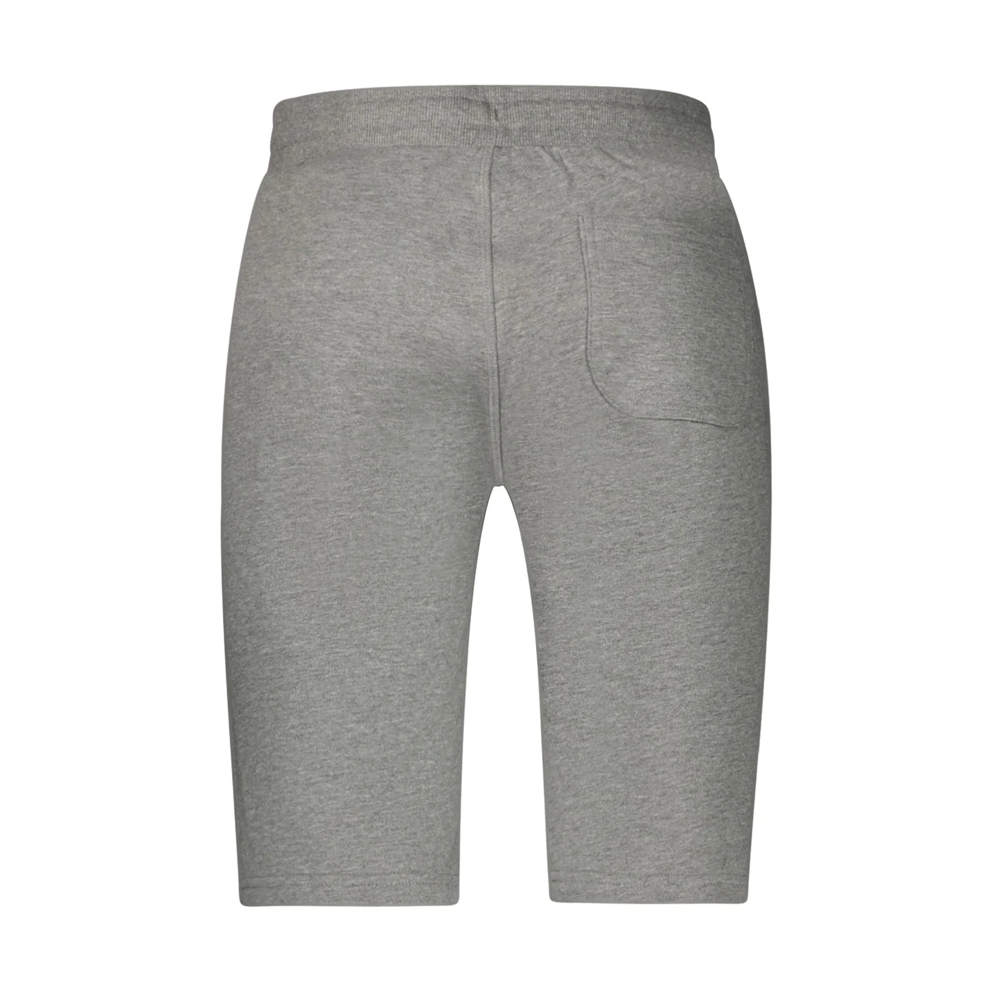 North Sails Pantaloni Tuta Corto Uomo Grigio Logo - vista 2