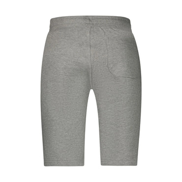 North Sails Pantaloni Tuta Corto Uomo Grigio Logo - vista 2