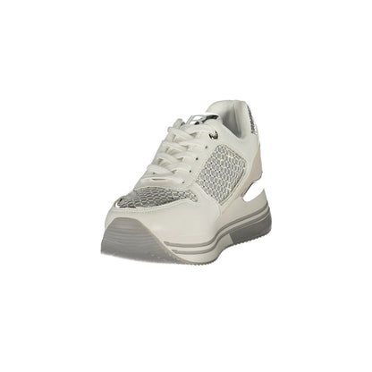 Laura Biagiotti Sneakers Donna Bianche Dettagli a Contrasto bianco - vista 3