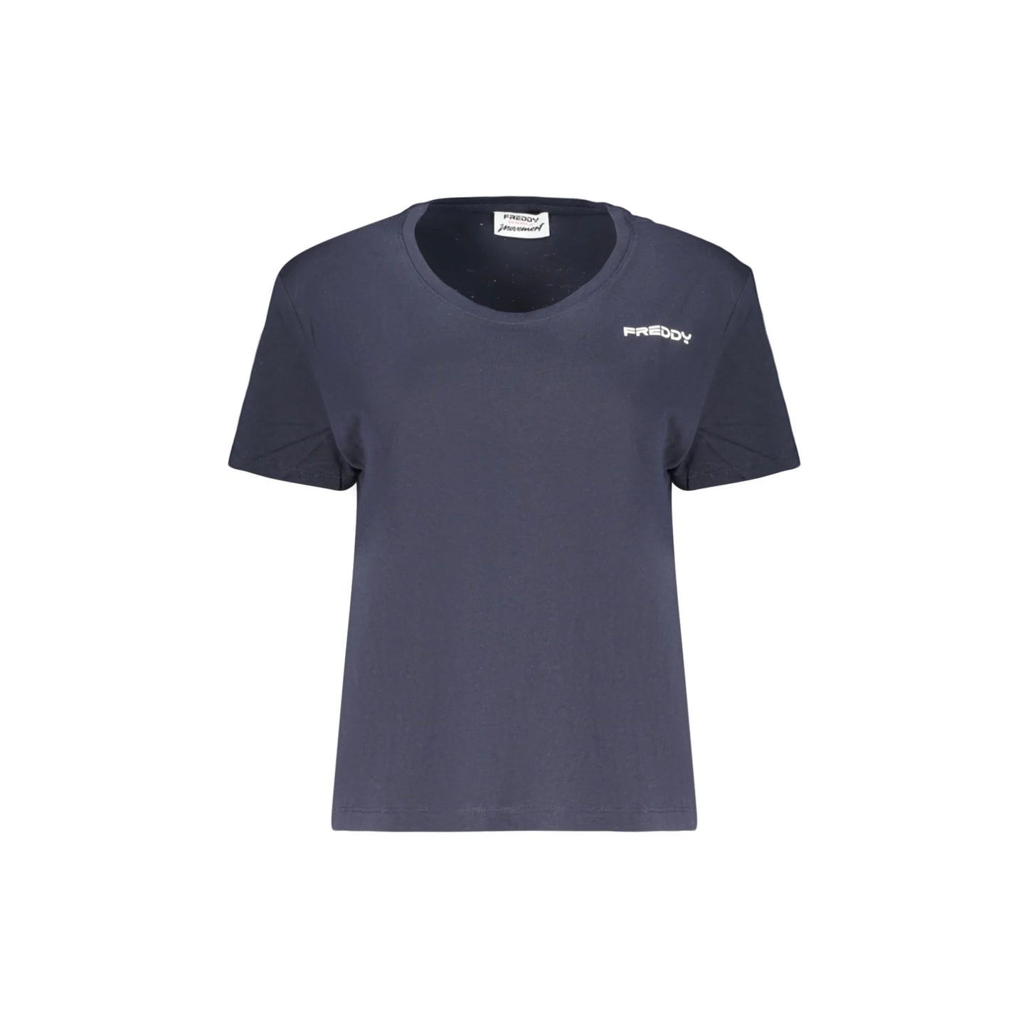 FREDDY T-SHIRT MANICHE CORTE DONNA BLU