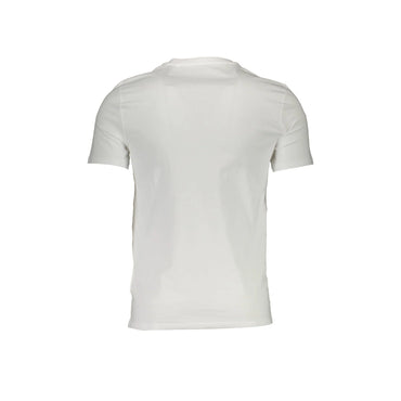 Guess Jeans T-Shirt Maniche Corte Uomo Bianca Logo bianco - vista 2