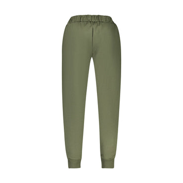 Superga Pantaloni Tuta Uomo Verde Stampa Logo - vista 2