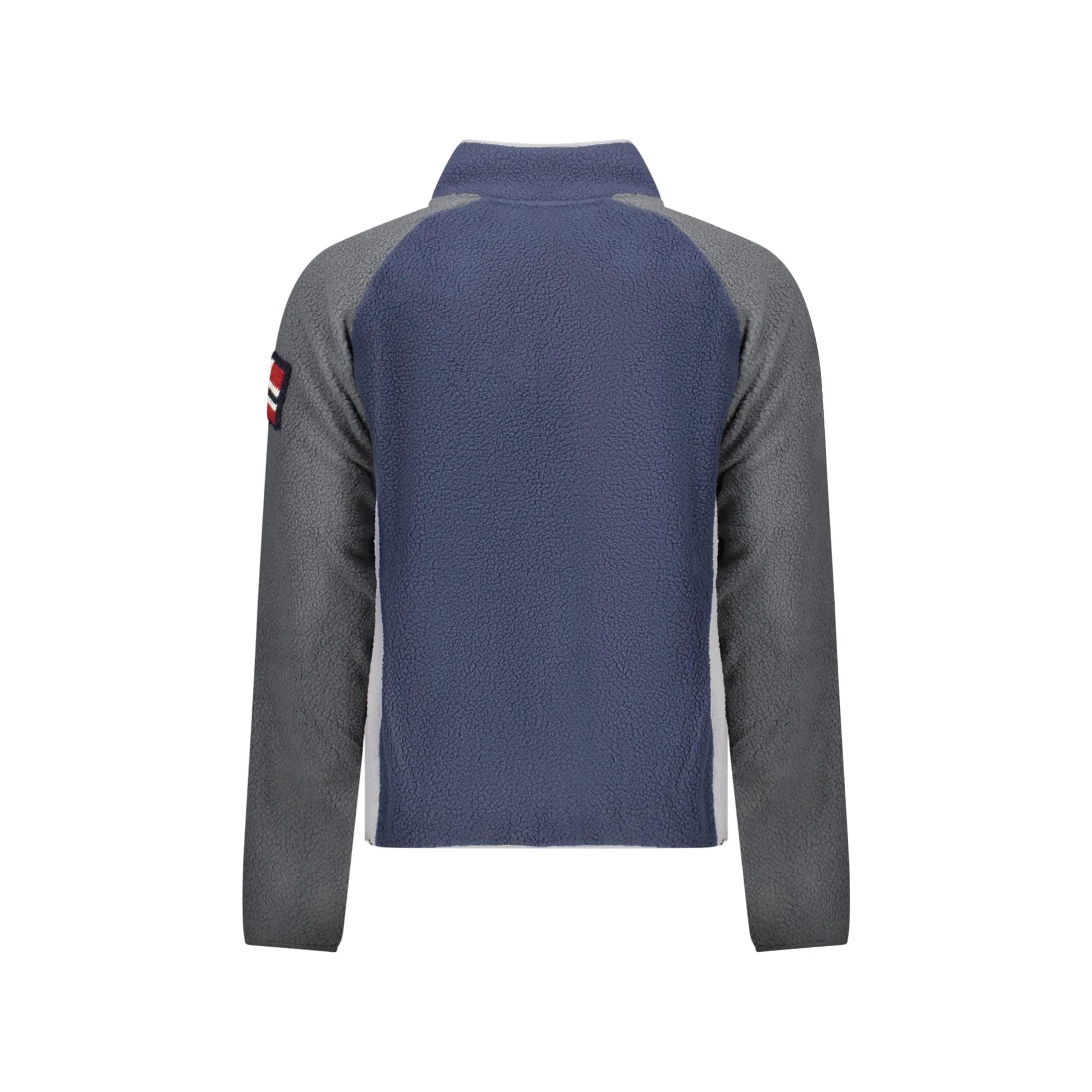 NORWAY 1963 FELPA CON ZIP UOMO BLU