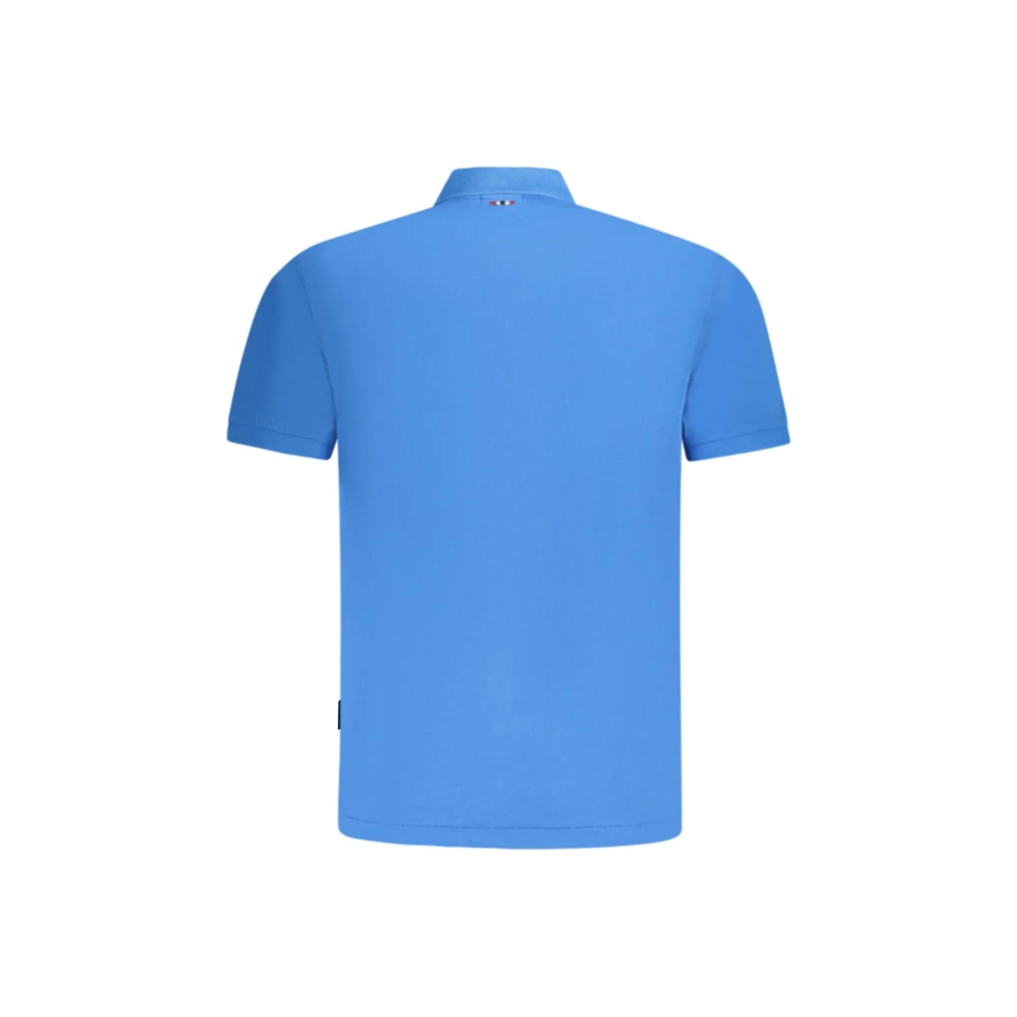 Napapijri Polo Maniche Corte Uomo Blu Stampa/Ricamo/Logo - vista 2