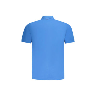 Napapijri Polo Maniche Corte Uomo Blu Stampa/Ricamo/Logo - vista 2