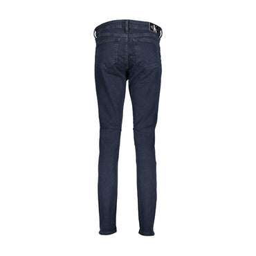 Calvin Klein Jeans Donna Blu Logo - vista 2