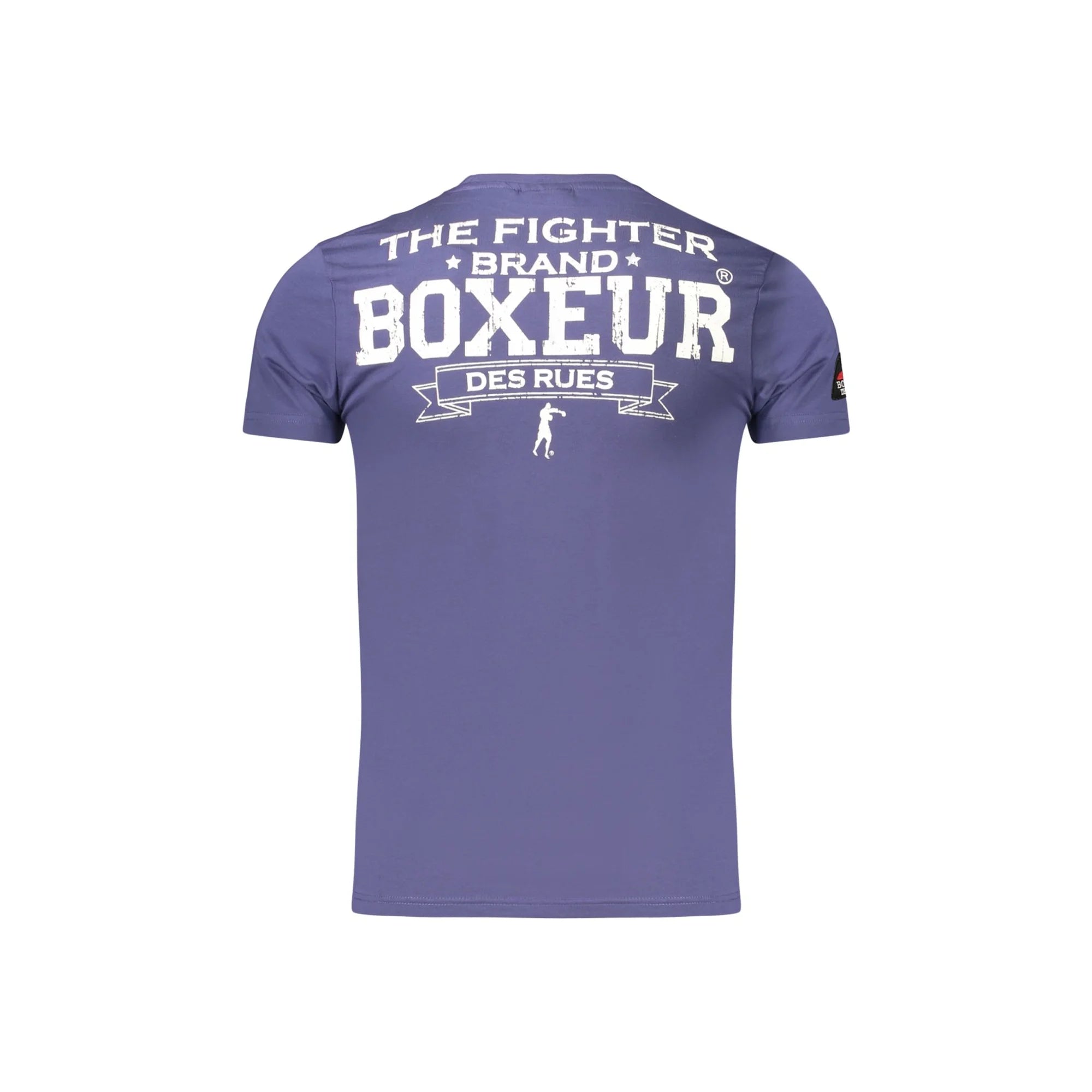BOXEUR DES RUES T-SHIRT MANICHE CORTE UOMO BLU