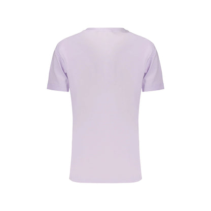 CALVIN KLEIN T-SHIRT MANICHE CORTE DONNA VIOLA
