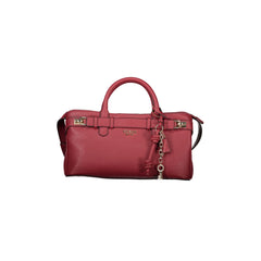 Guess Jeans Women's Red Logo Shoulder Bag