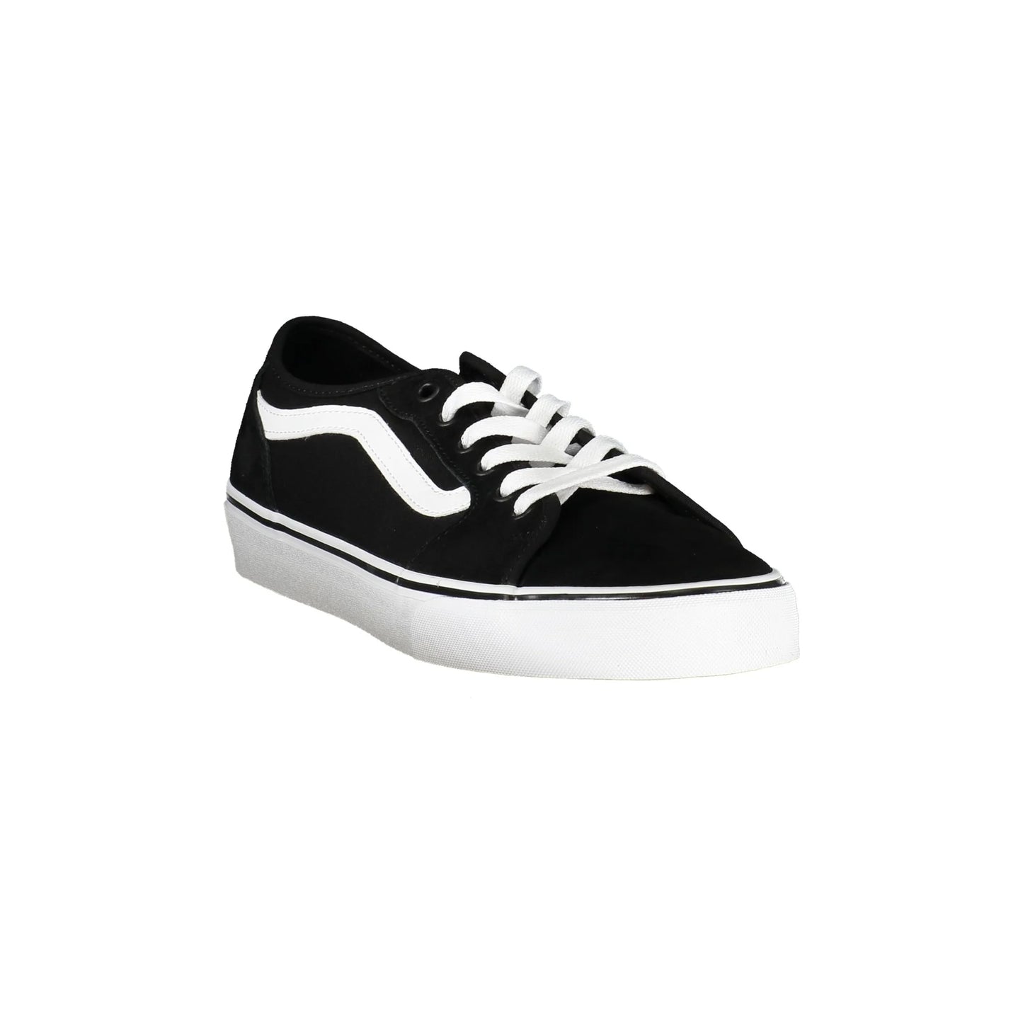 Vans Sneakers Uomo Nere Dettagli a Contrasto Logo nero - vista 2