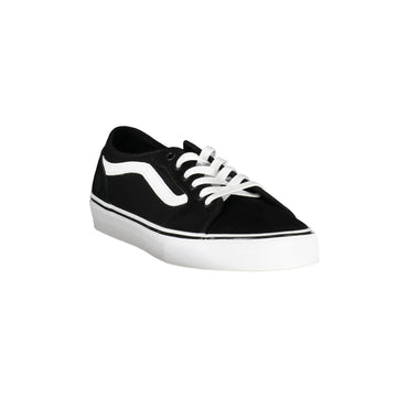Vans Sneakers Uomo Nere Dettagli a Contrasto Logo nero - vista 2