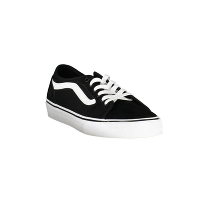 Vans Sneakers Uomo Nere Dettagli a Contrasto Logo nero - vista 2