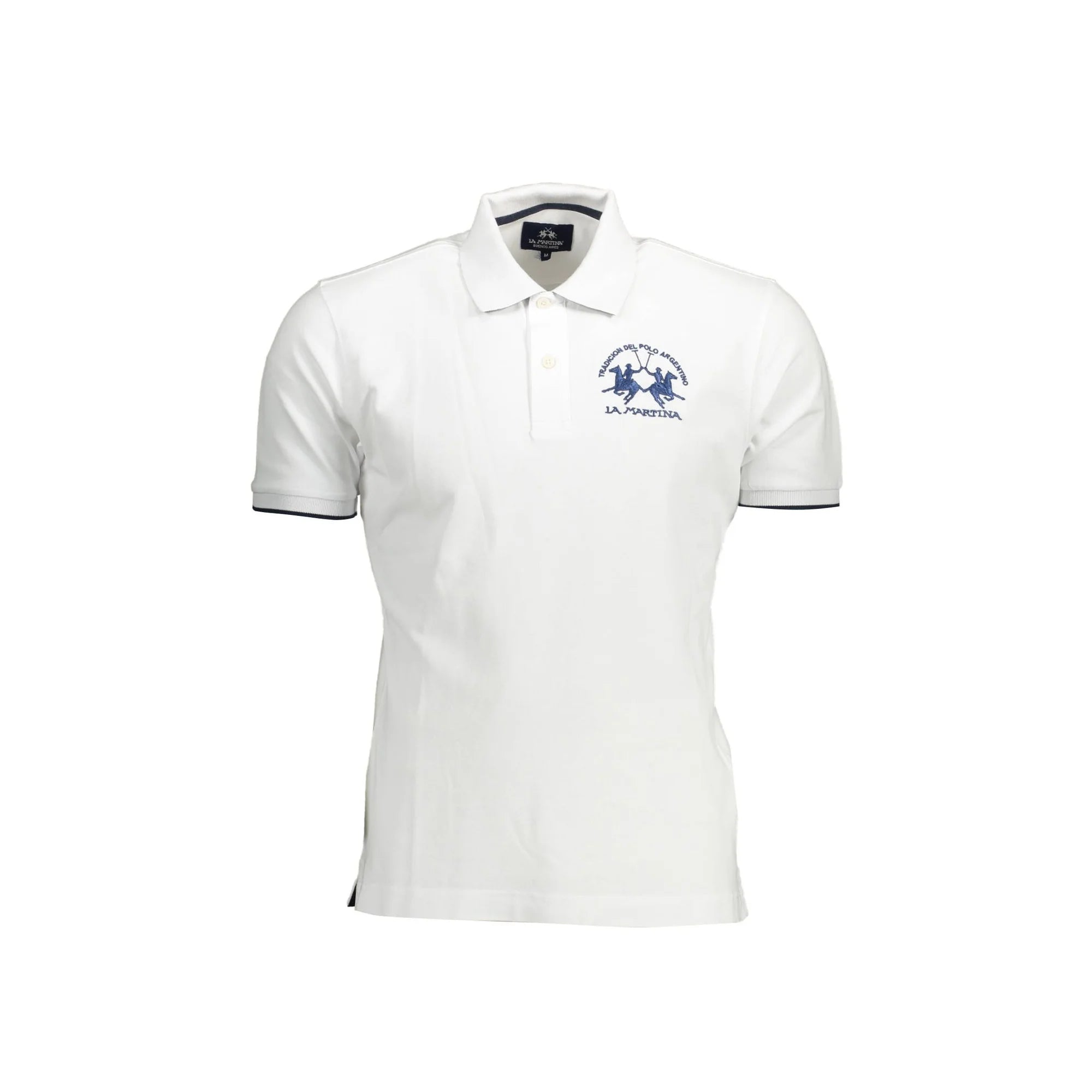 LA MARTINA POLO MANICHE CORTE UOMO BIANCO