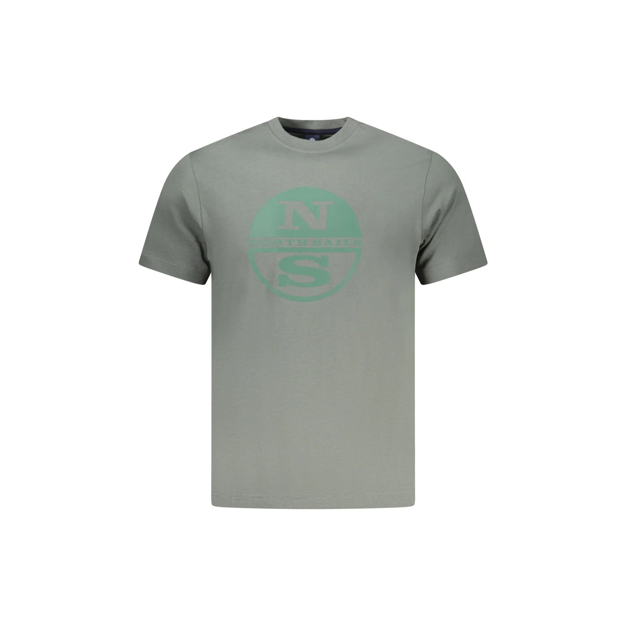 NORTH SAILS T-SHIRT MANICHE CORTE UOMO VERDE