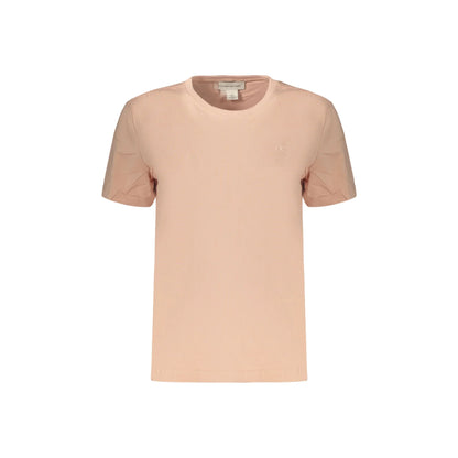 CALVIN KLEIN T-SHIRT MANICHE CORTE DONNA ROSA