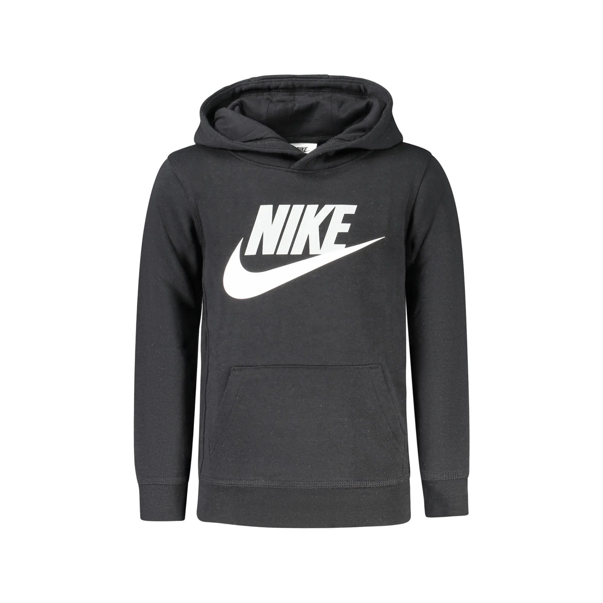 NIKE FELPA SENZA ZIP BAMBINO NERO
