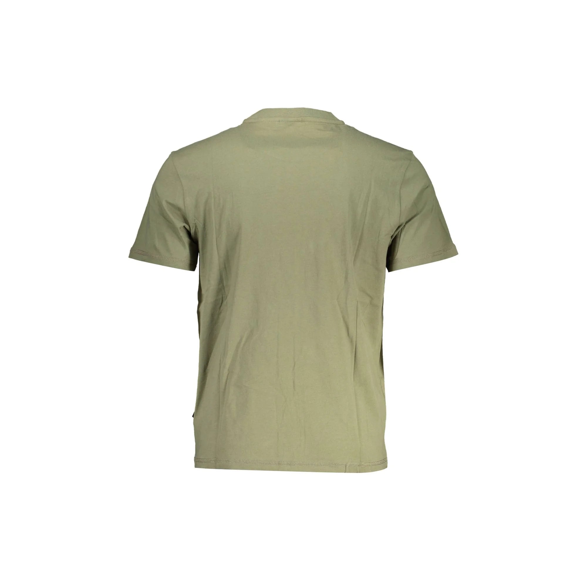 NAPAPIJRI T-SHIRT MANICHE CORTE UOMO VERDE