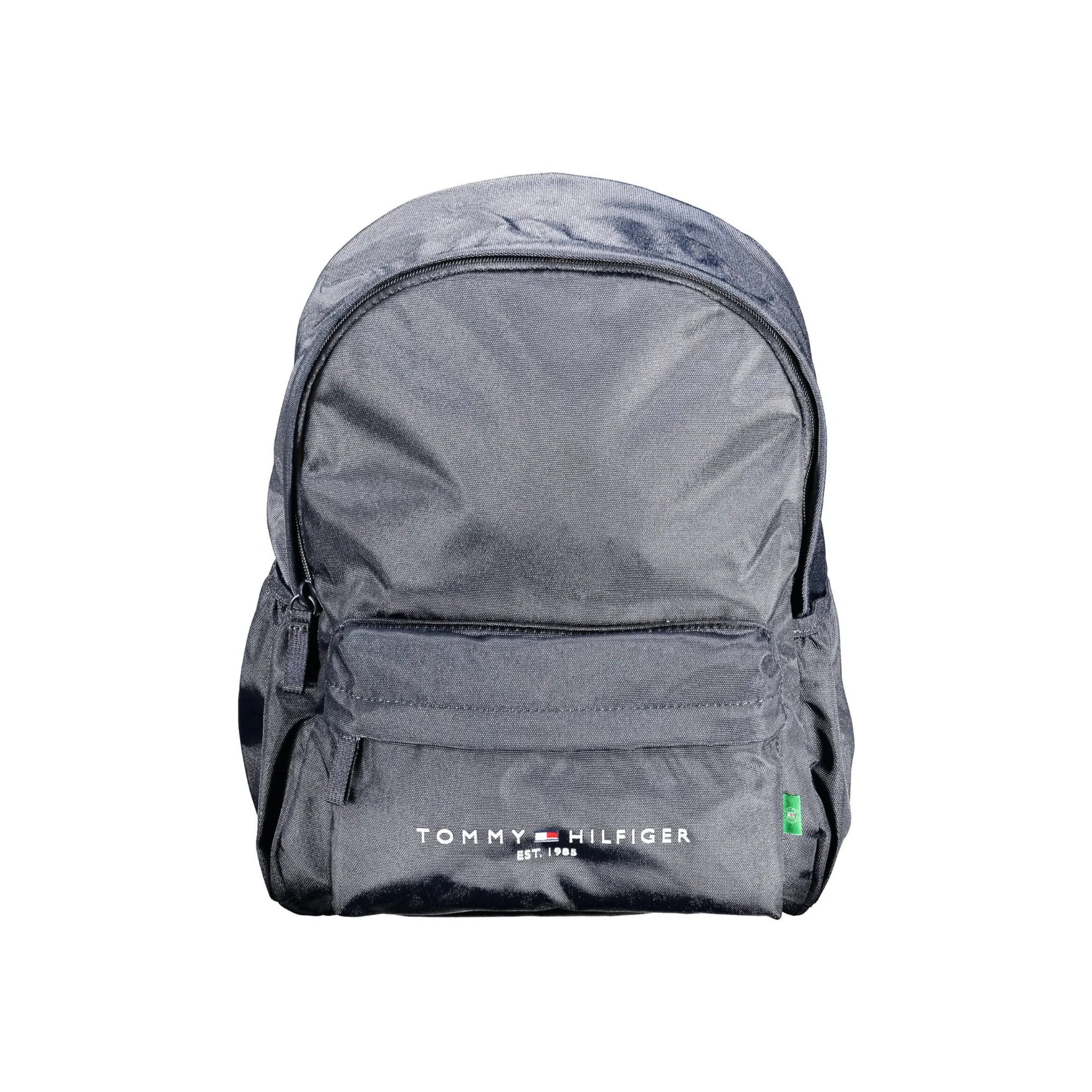 Tommy Hilfiger Zaino Uomo Blu Stampa Logo Zaini - foto prodotto