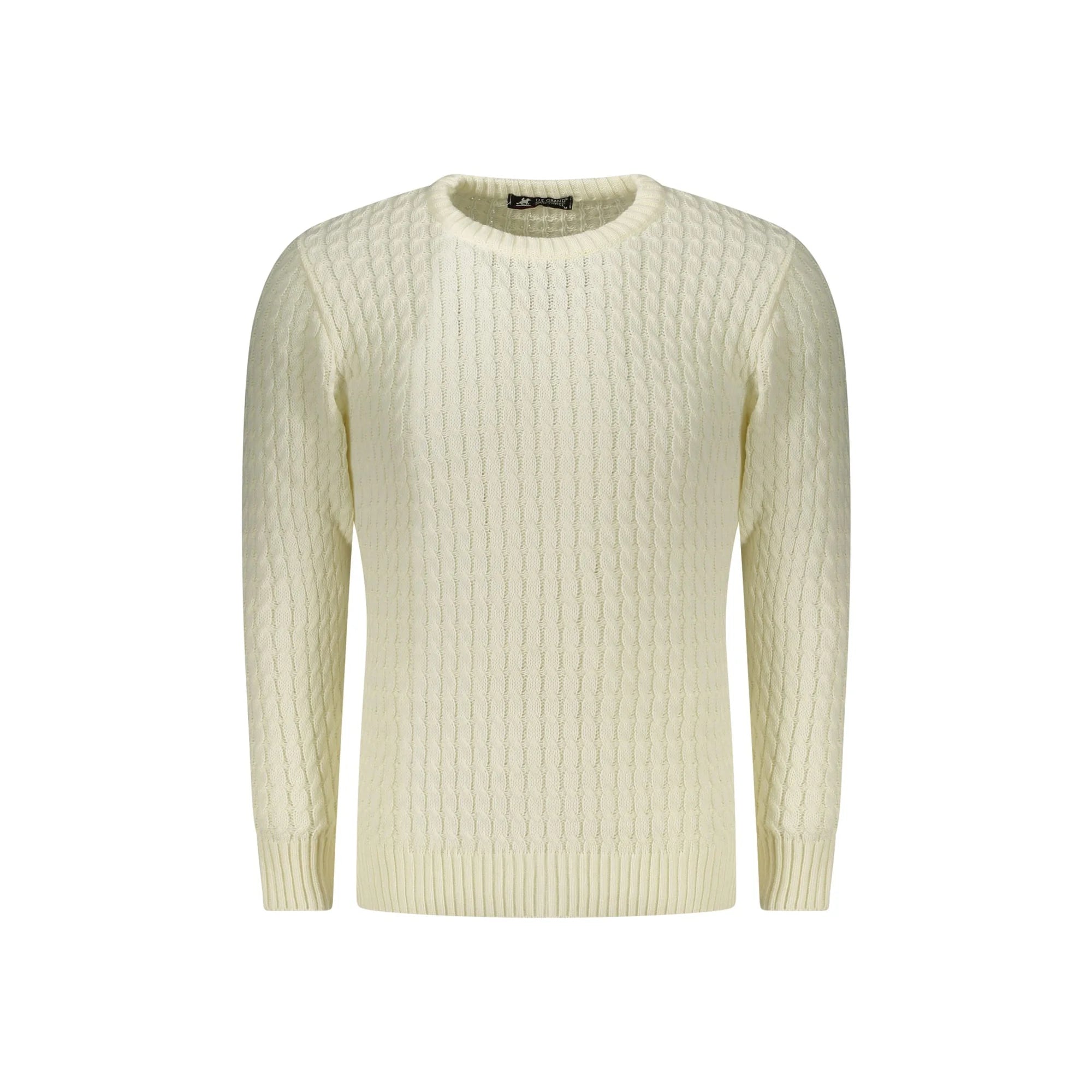 U.S. GRAND POLO MAGLIONE UOMO BIANCO