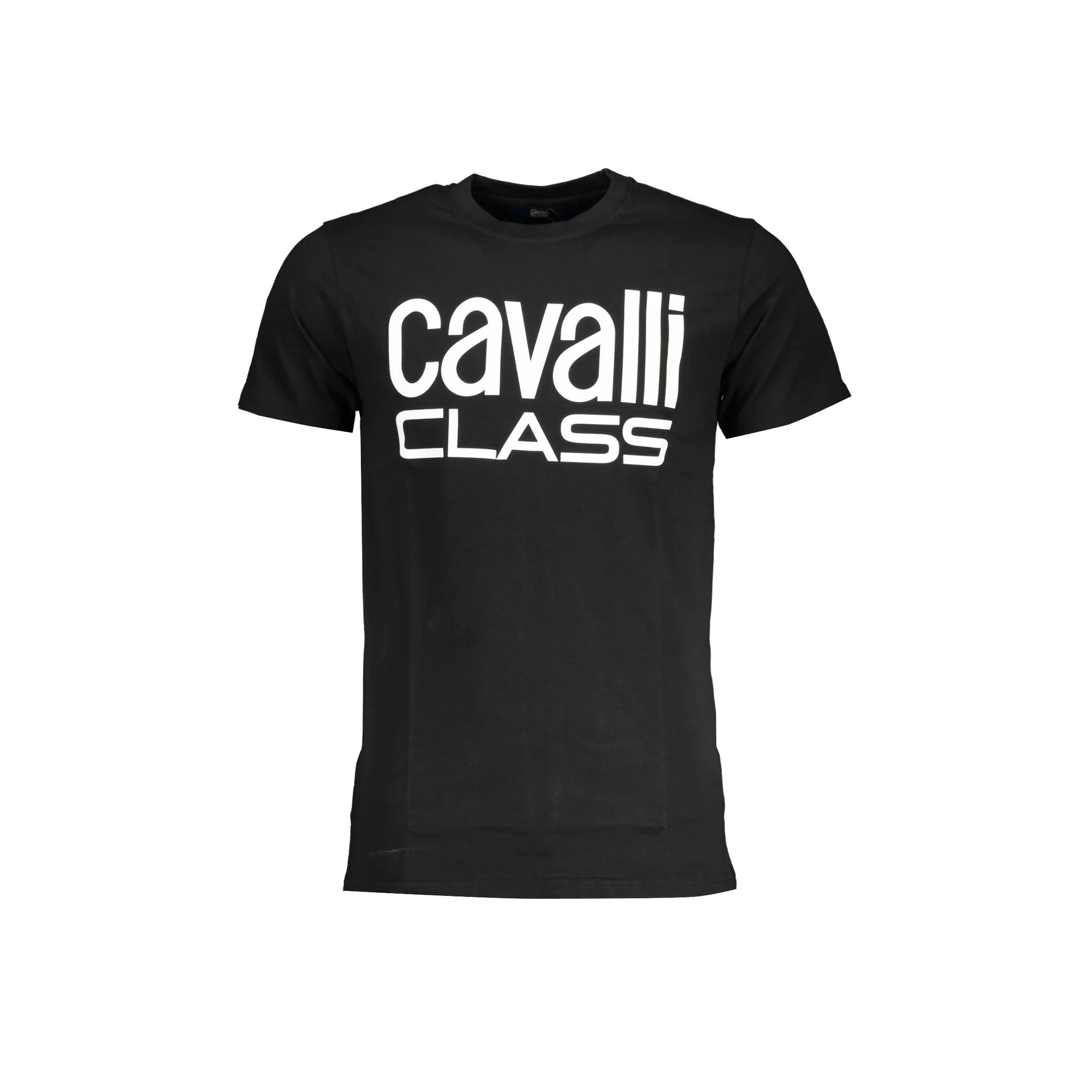 CAVALLI CLASS T-SHIRT MANICHE CORTE UOMO NERO