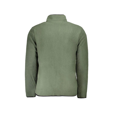 Norway 1963 Felpa Uomo Verde Zip Dettagli Contrasto Applicazione Felpe - vista 2