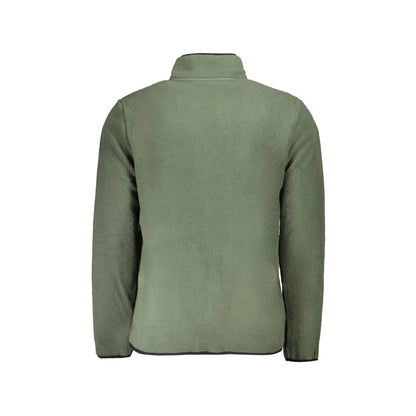 Norway 1963 Felpa Uomo Verde Zip Dettagli Contrasto Applicazione Felpe - vista 2