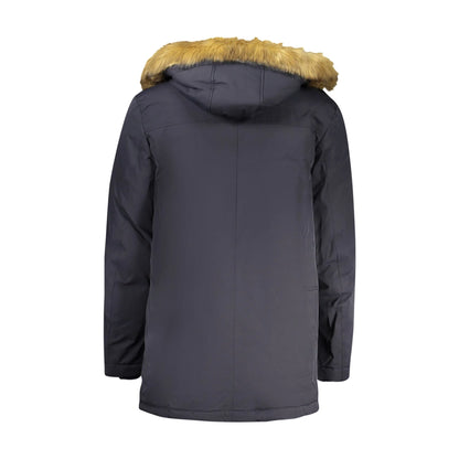 Guess Jeans Giubbotto Maniche Lunghe Uomo Blu Zip Giubbotti e Giacche - vista 2
