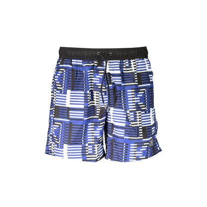 Karl Lagerfeld Beachwear Costume da Mare Uomo Blu con Logo - foto prodotto