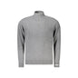 Pepe Jeans Maglia Uomo Grigia Mezza Zip Maniche Lunghe Logo Maglie Grigio - foto prodotto