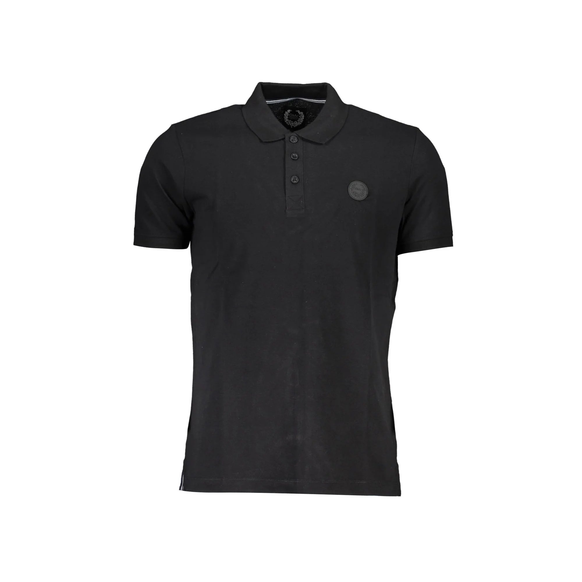 Gian Marco Venturi Polo Maniche Corte Uomo Nera Logo Nero - foto prodotto