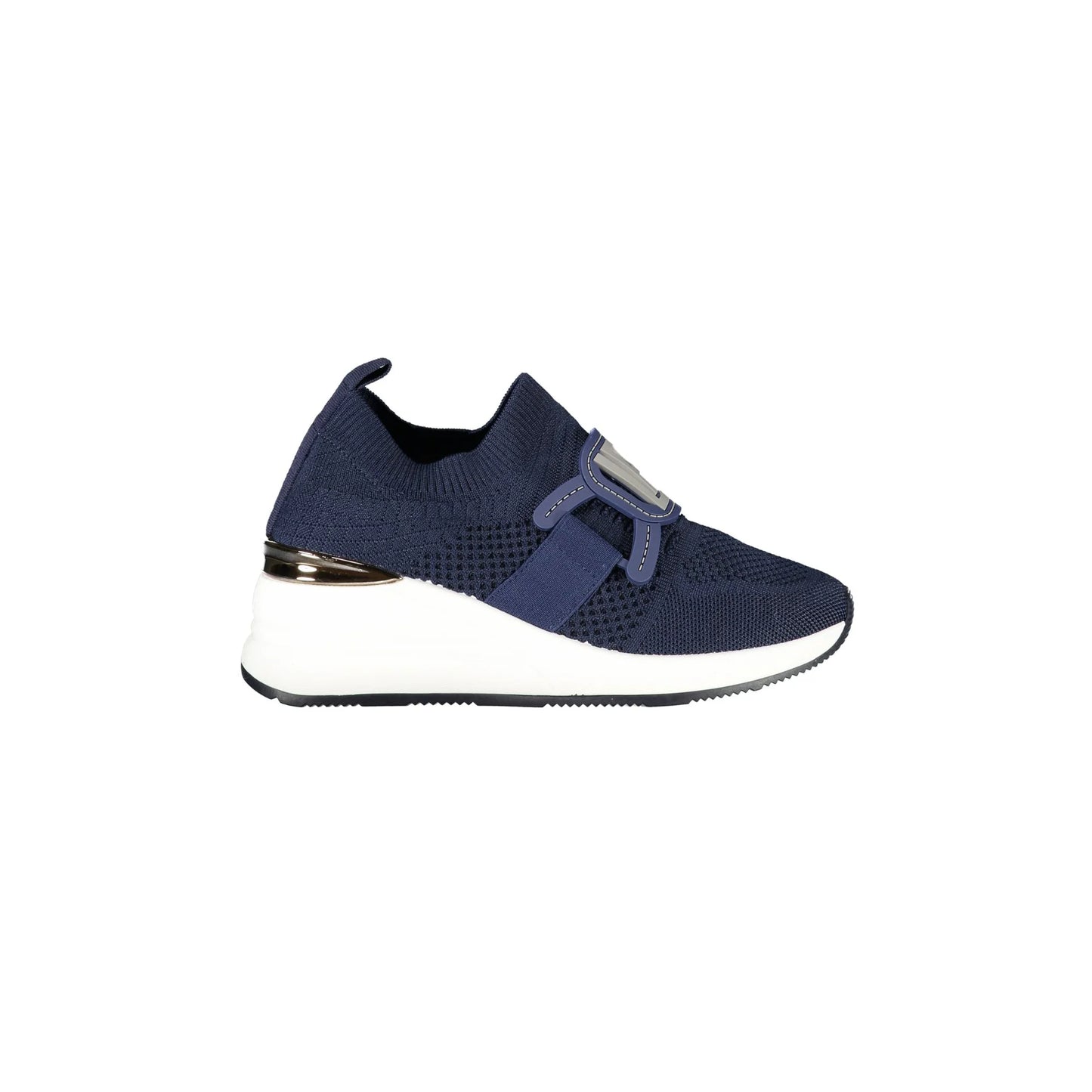 LAURA BIAGIOTTI Sneakers Donna Blu Elastiche con Plateau 6 cm - foto prodotto