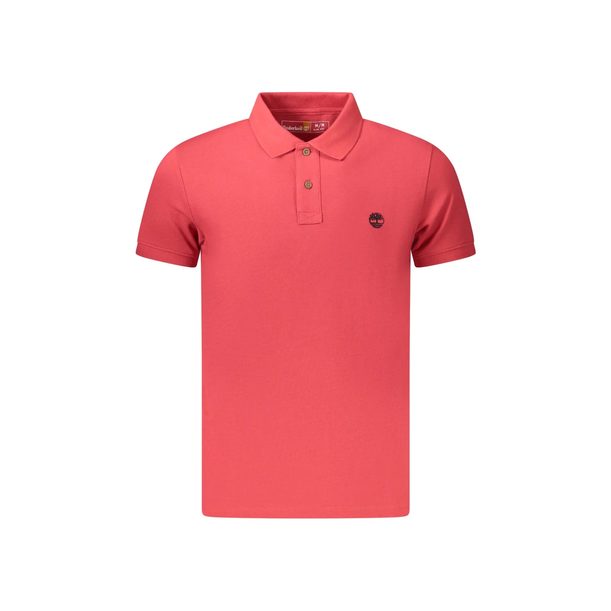 TIMBERLAND POLO MANICHE CORTE UOMO ROSSO
