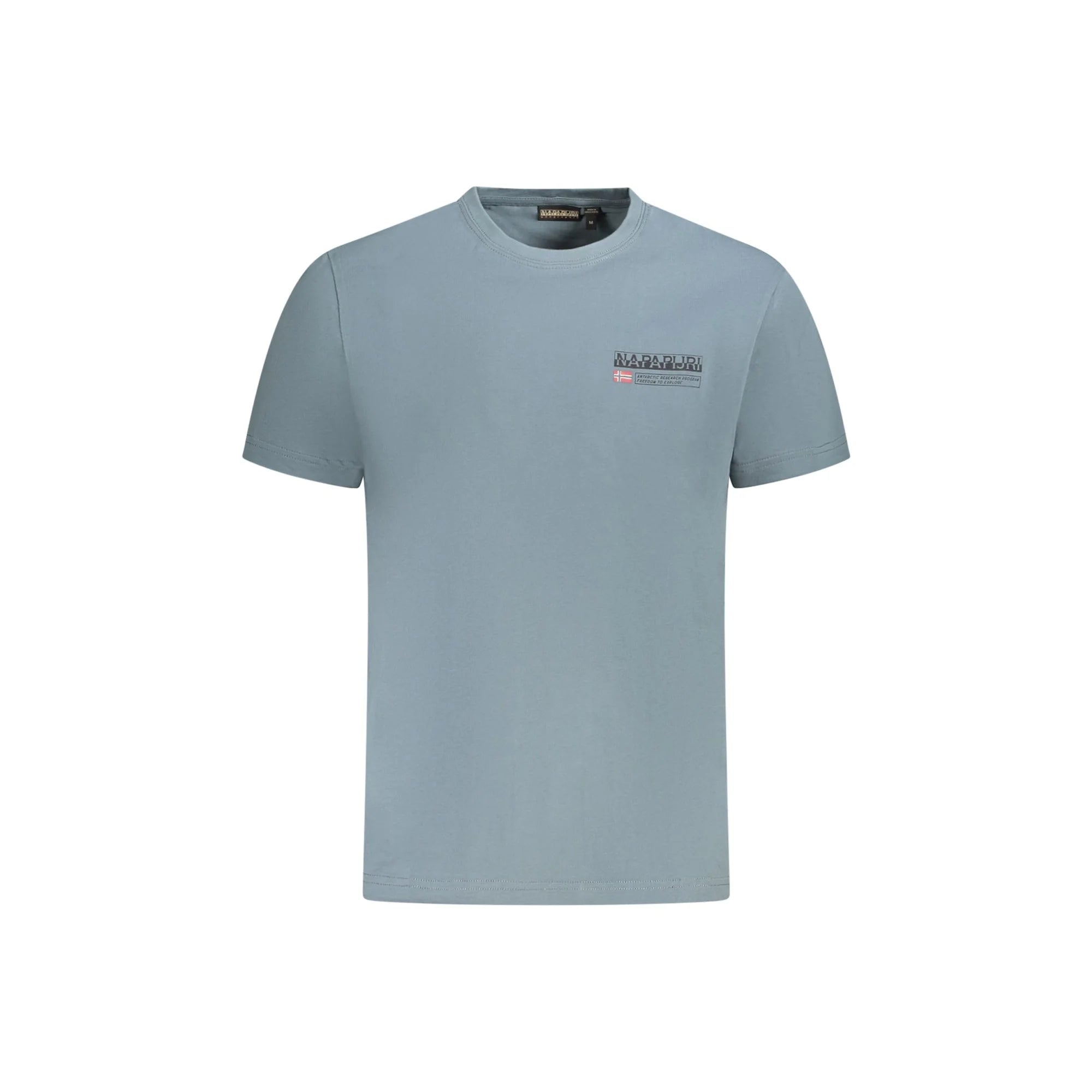 NAPAPIJRI T-SHIRT MANICHE CORTE UOMO GRIGIO