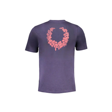 Gian Marco Venturi T-Shirt Maniche Corte Uomo Blu Stampa - vista 2