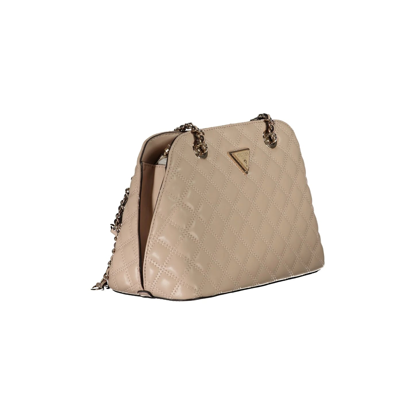 GUESS JEANS Borsa Donna GIULLY Beige con Manici in Catena Borse - vista 3